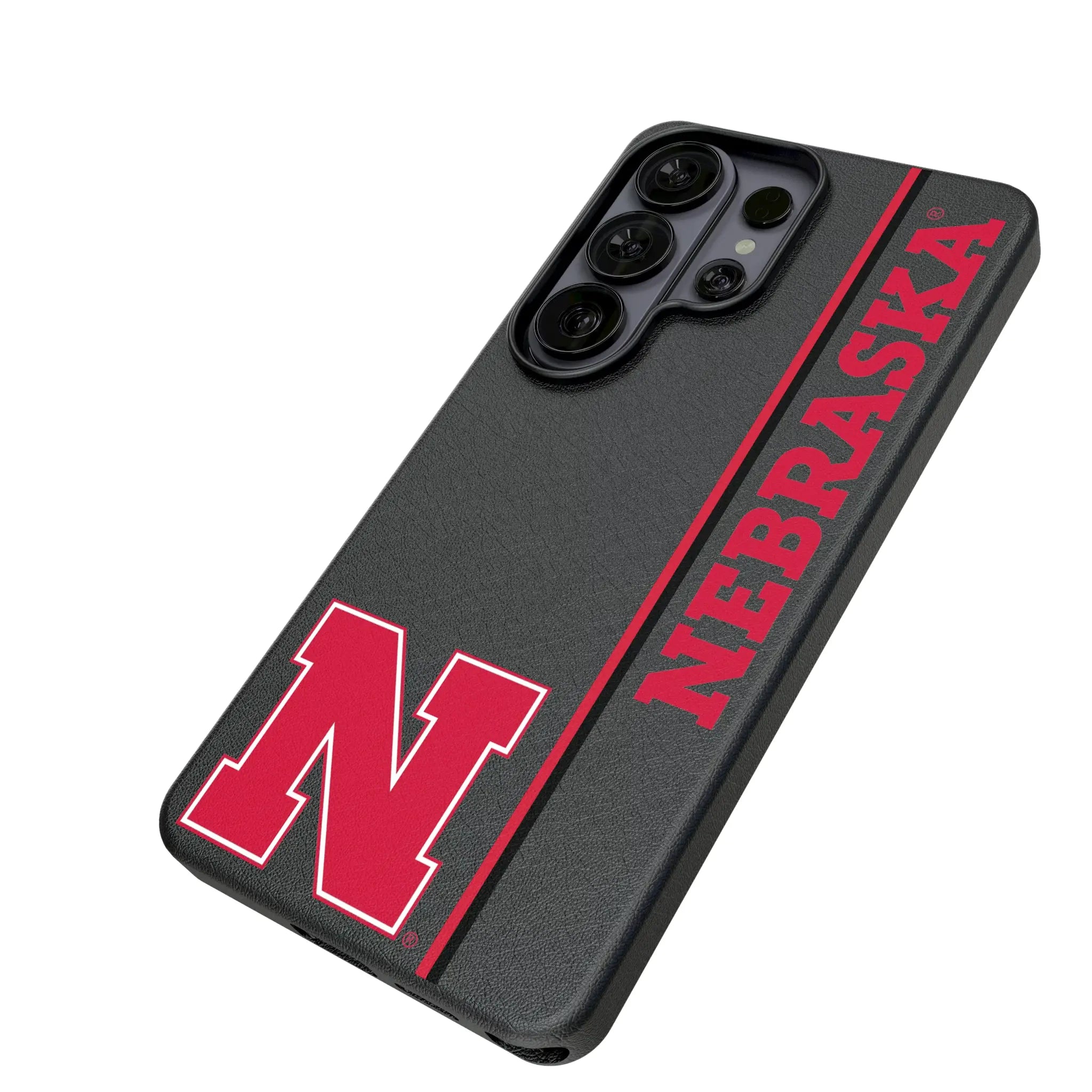 University of Nebraska Huskers Block N Sidebar MagSafe Compatible Phone Case for Samsung Galaxy