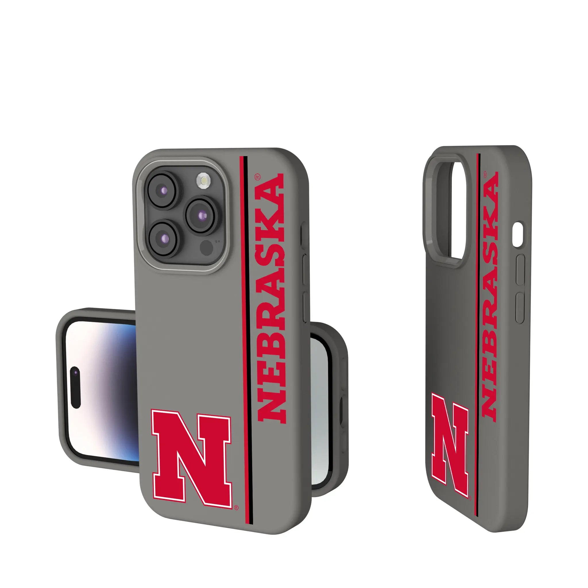 University of Nebraska Huskers Block N Sidebar Soft Touch Phone Case