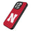 University of Nebraska Huskers Block N Solid Bump Phone Case