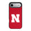 University of Nebraska Huskers Block N Solid Bump Phone Case