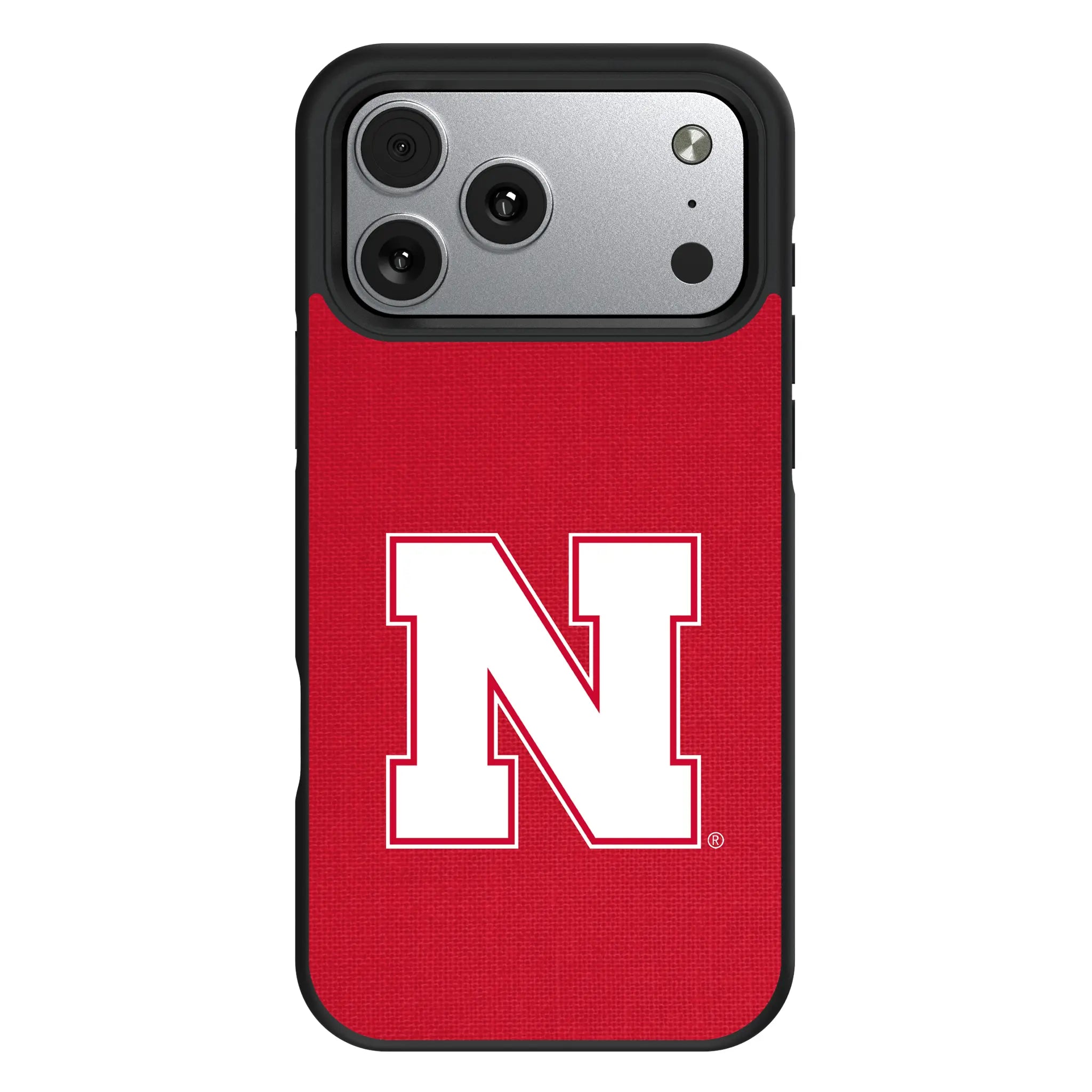 University of Nebraska Huskers Block N Solid Bump Phone Case