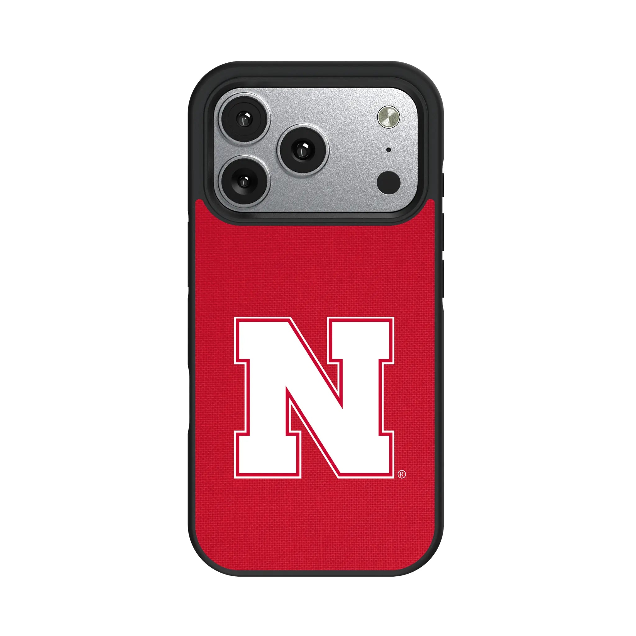 University of Nebraska Huskers Block N Solid Bump Phone Case