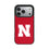 University of Nebraska Huskers Block N Solid Bump Phone Case