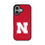 University of Nebraska Huskers Block N Solid Bump Phone Case