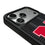 University of Nebraska Huskers Block N Text Backdrop MagSafe Compatible Phone Case for Apple iPhone