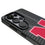 University of Nebraska Huskers Block N Text Backdrop MagSafe Compatible Phone Case for Samsung Galaxy