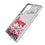 University of Nebraska Huskers Confetti Clear Phone Case for Samsung Galaxy