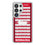 University of Nebraska Huskers Field Clear Phone Case for Samsung Galaxy