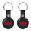 University of Nebraska Huskers Insignia Black Airtag Holder 2-Pack