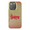 University of Nebraska Huskers Linen Bling Phone Case for Apple iPhone