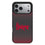 University of Nebraska Huskers Linen Bump Phone Case