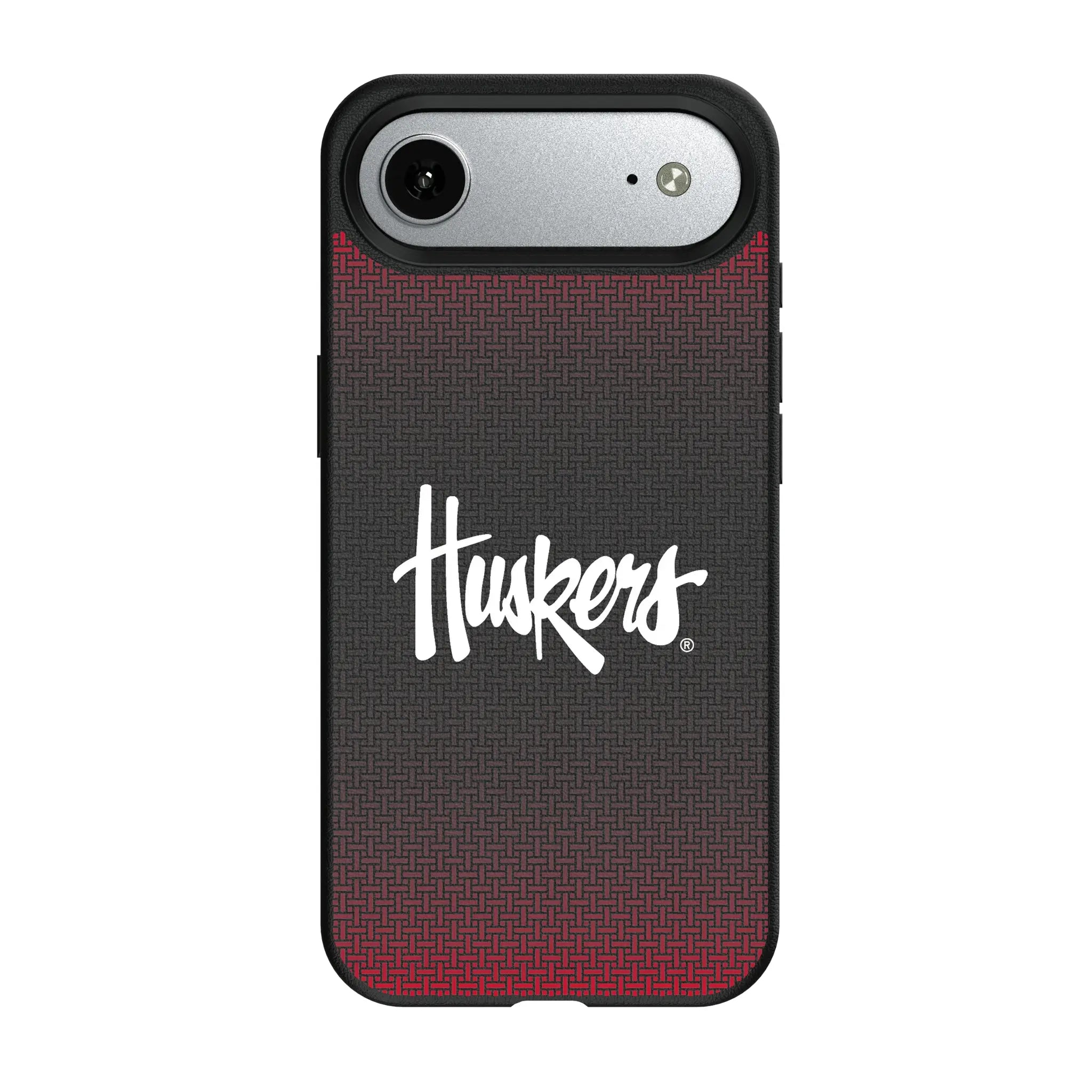 University of Nebraska Huskers Linen MagSafe Compatible Phone Case for Apple iPhone
