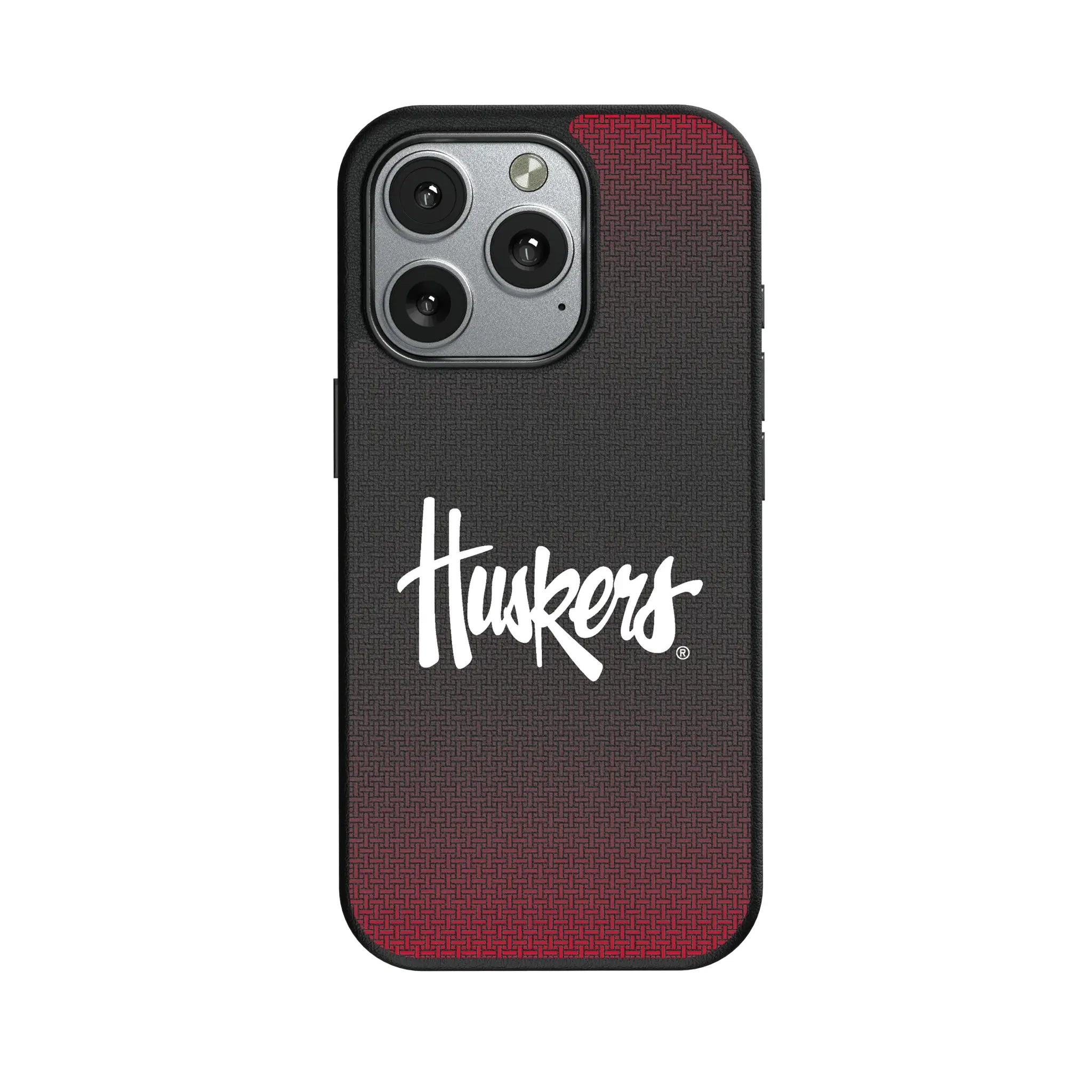 University of Nebraska Huskers Linen MagSafe Compatible Phone Case for Apple iPhone