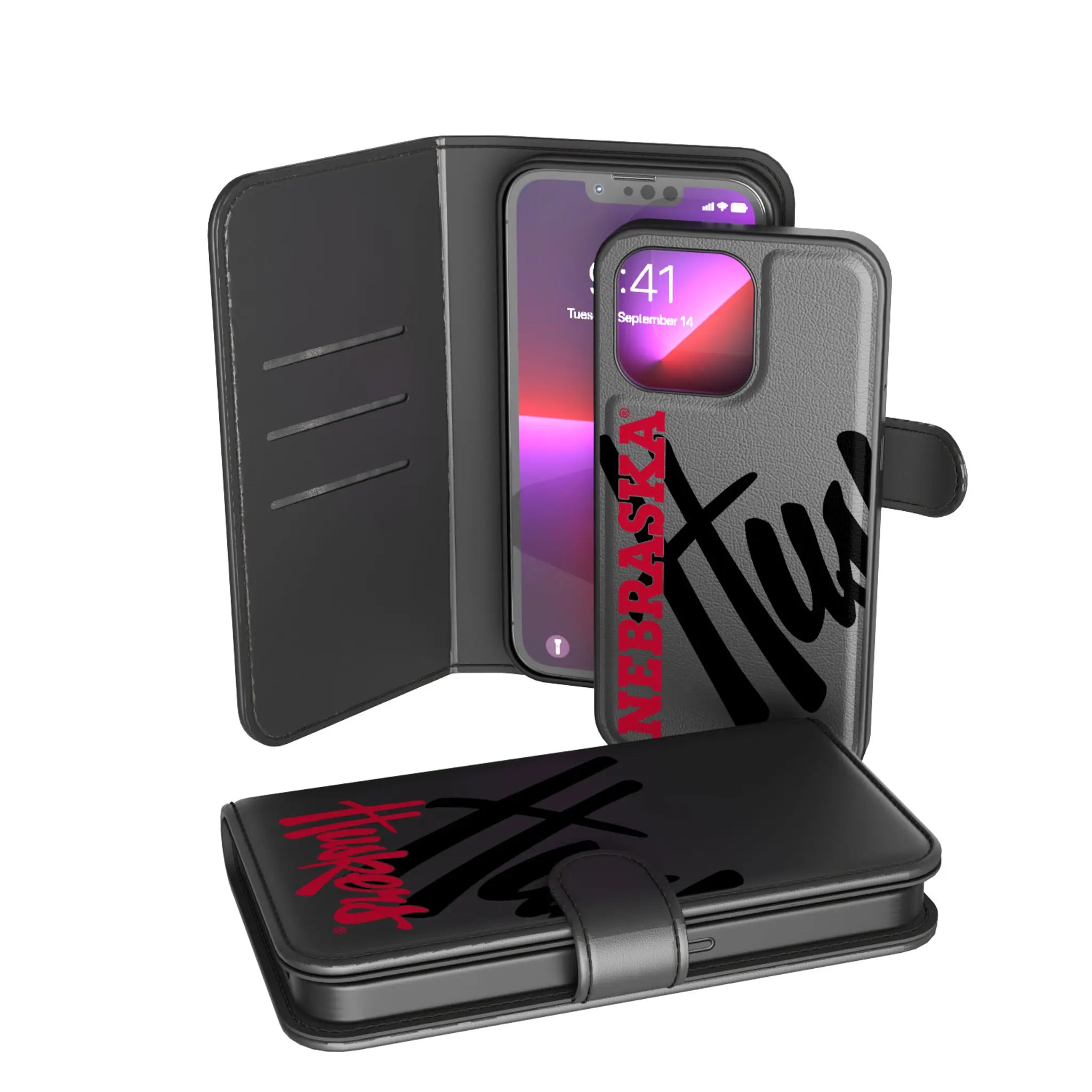 Nebraska Huskers Tilt Wallet Case