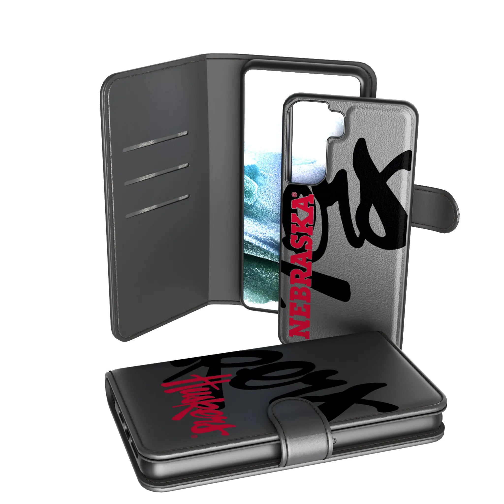 Nebraska Huskers Tilt Wallet Case