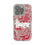 University of Nebraska Huskers Paisley Clear Phone Case for Apple iPhone