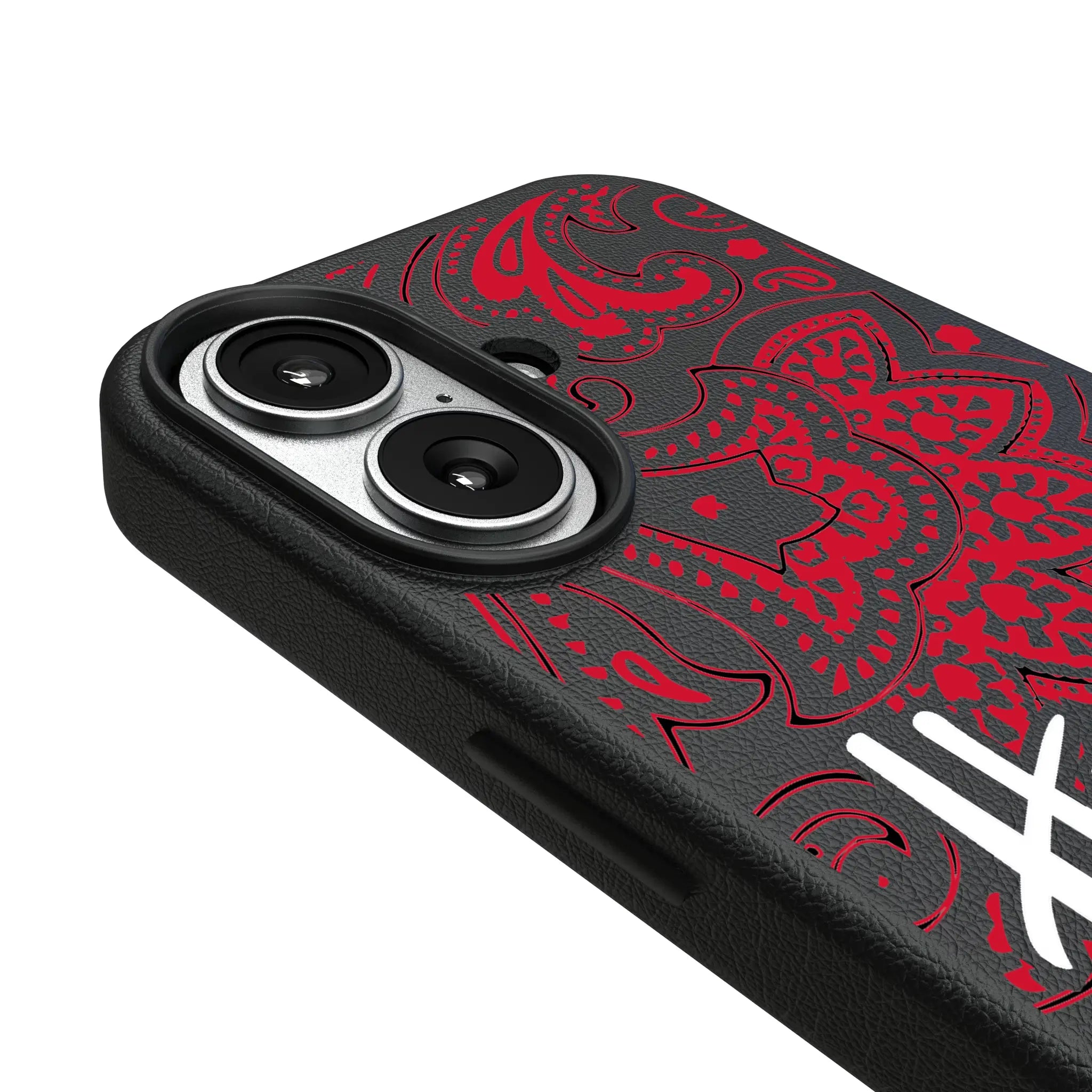 University of Nebraska Huskers Paisley MagSafe Compatible Phone Case for Apple iPhone