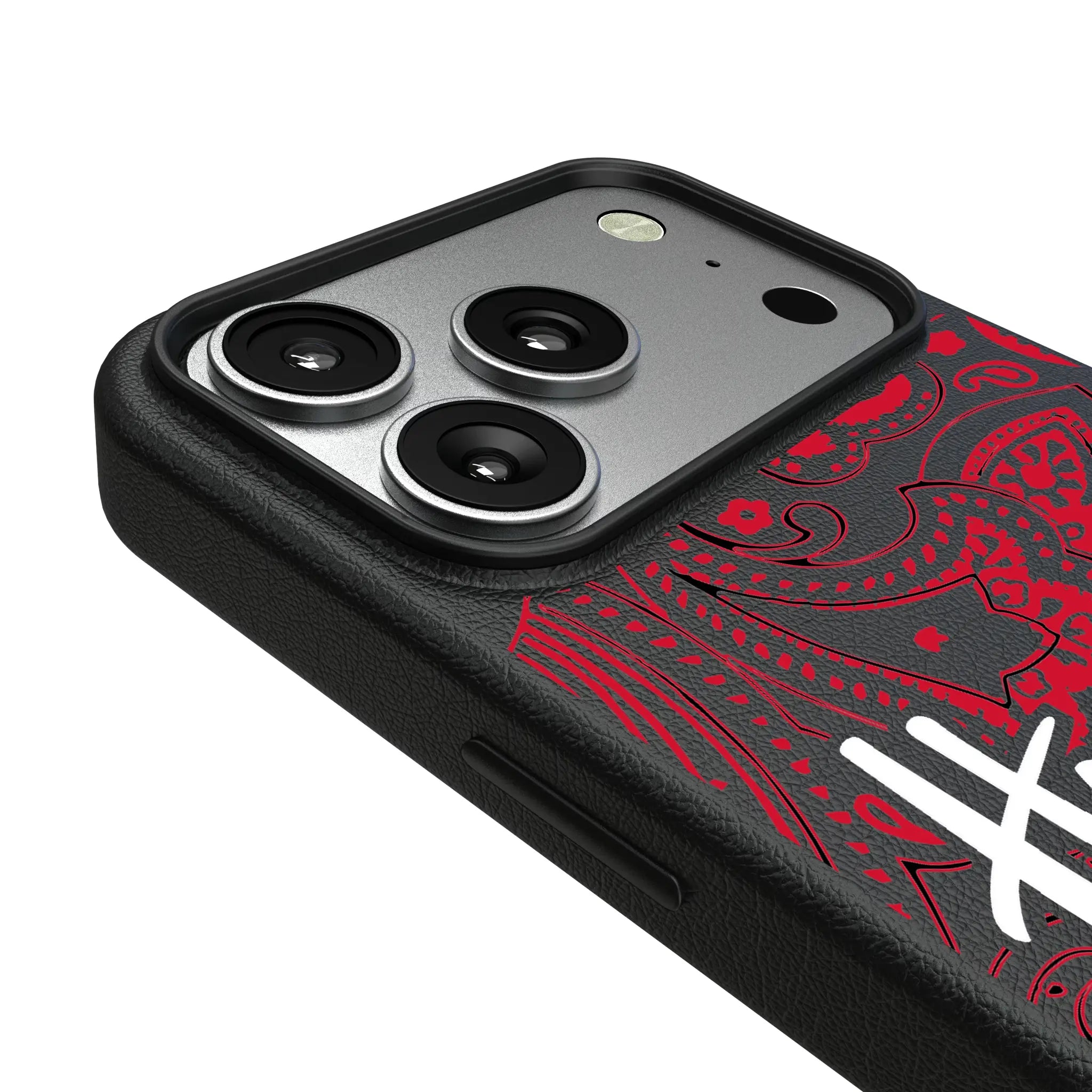 University of Nebraska Huskers Paisley MagSafe Compatible Phone Case for Apple iPhone