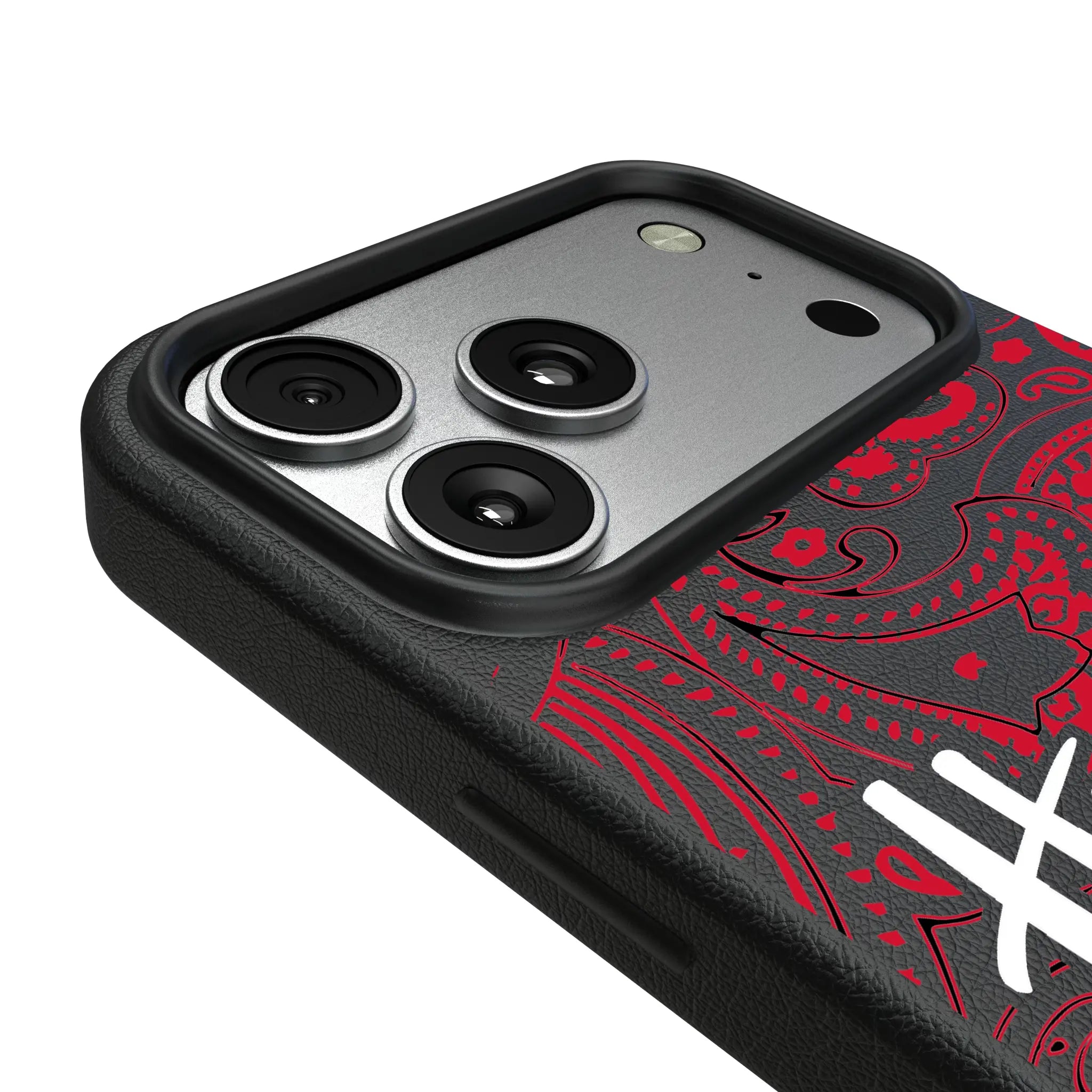 University of Nebraska Huskers Paisley MagSafe Compatible Phone Case for Apple iPhone