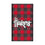 University of Nebraska Huskers Plaid 5000mAh Flat Powerbank