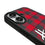University of Nebraska Huskers Plaid MagSafe Compatible Phone Case for Apple iPhone
