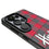 University of Nebraska Huskers Plaid MagSafe Compatible Phone Case for Samsung Galaxy