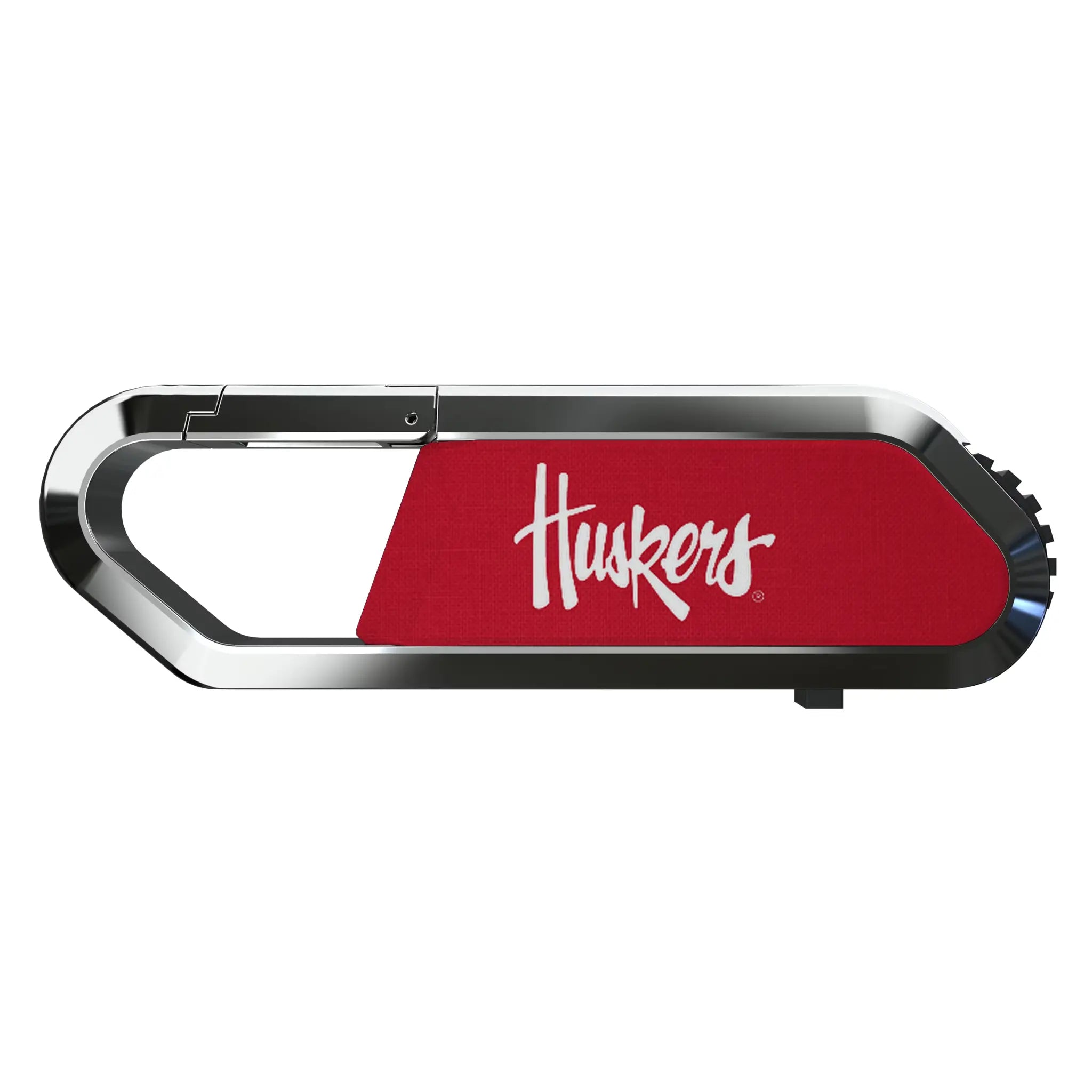 University of Nebraska Huskers Solid USB 32GB Clip Style Flash Drive