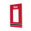 University of Nebraska Huskers Stripe Hidden-Screw Light Switch Plate