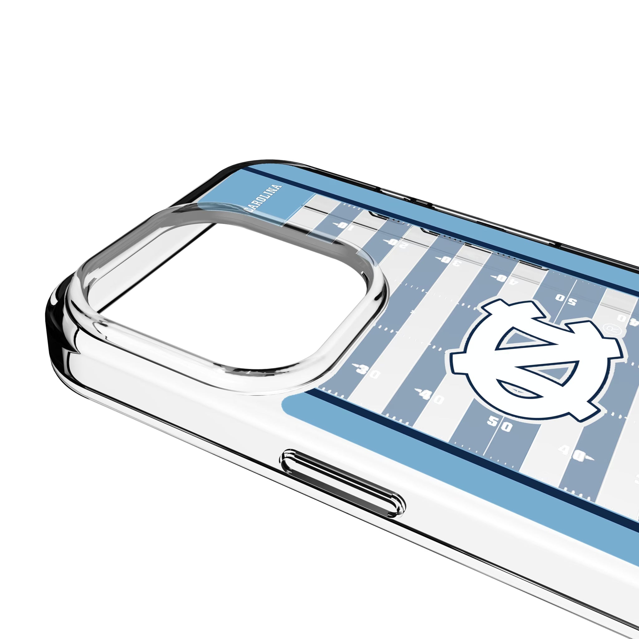 University of North Carolina Tar Heels Field Clear Phone Case for Apple iPhone