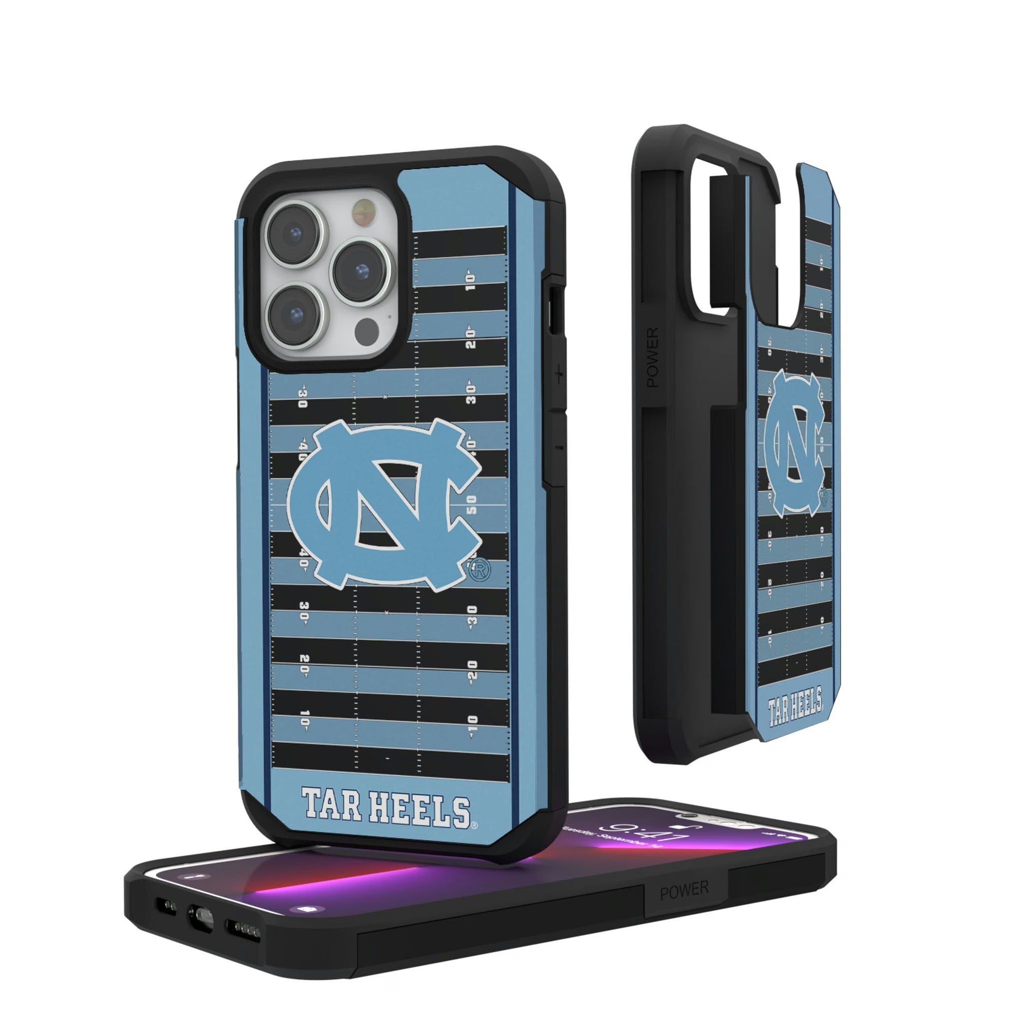 University of North Carolina Tar Heels Field Rugged Phone Case - Sports Gifts, Sports Memorabilia, Sports Collectibles, Fan Shop
