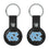 University of North Carolina Tar Heels Insignia Black Airtag Holder 2-Pack