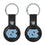 University of North Carolina Tar Heels Insignia Black Airtag Holder 2-Pack