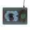 University of North Carolina Tar Heels Linen 15-Watt Wireless Charger and Mouse Pad