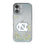 University of North Carolina Tar Heels Linen Glitter Phone Case