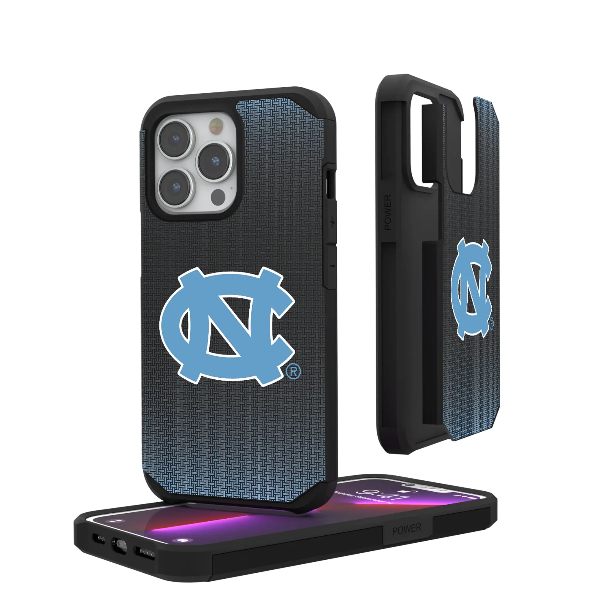 University of North Carolina Tar Heels Linen Rugged Phone Case