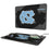 University of North Carolina Tar Heels Monocolor Tilt 15-Watt Wireless Charger and Mouse Pad
