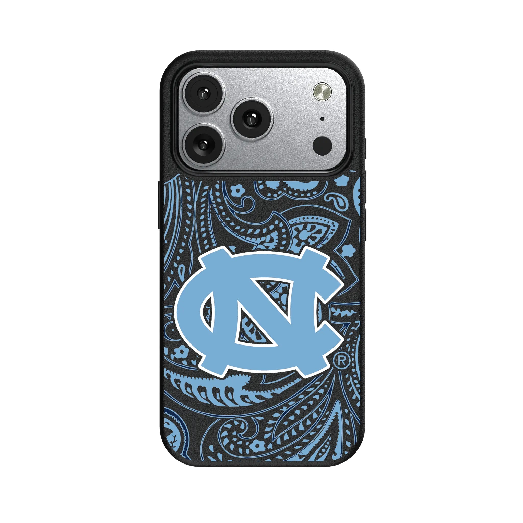 University of North Carolina Tar Heels Paisley MagSafe Compatible Phone Case for Apple iPhone