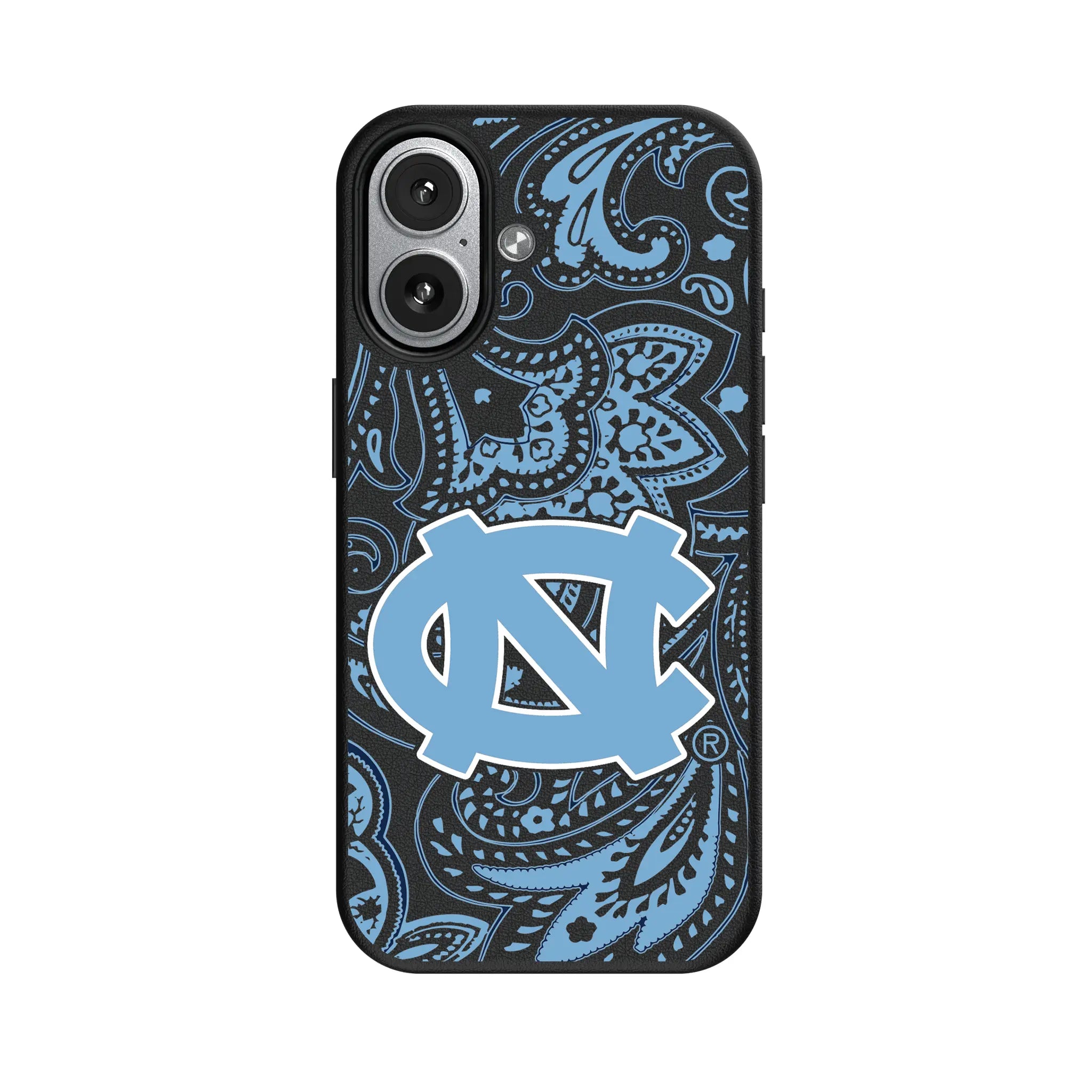 University of North Carolina Tar Heels Paisley MagSafe Compatible Phone Case for Apple iPhone