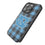 University of North Carolina Tar Heels Plaid Bling Phone Case
