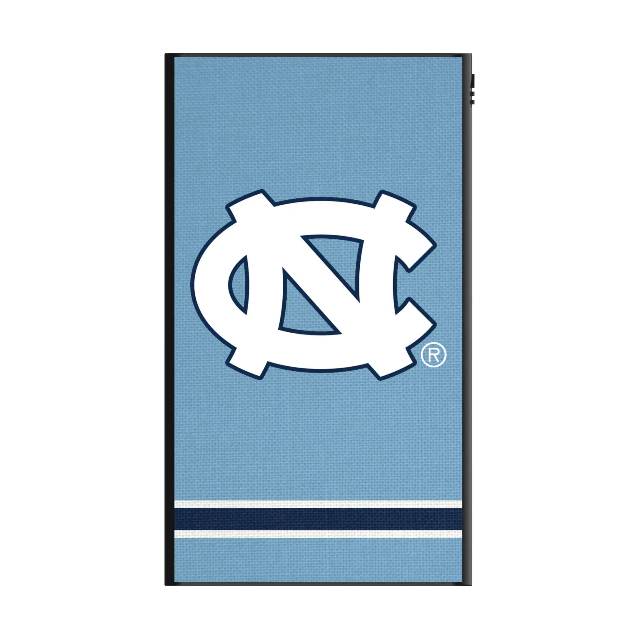 University of North Carolina Tar Heels Stripe 5000mAh Flat Powerbank
