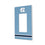 University of North Carolina Tar Heels Stripe Hidden-Screw Light Switch Plate