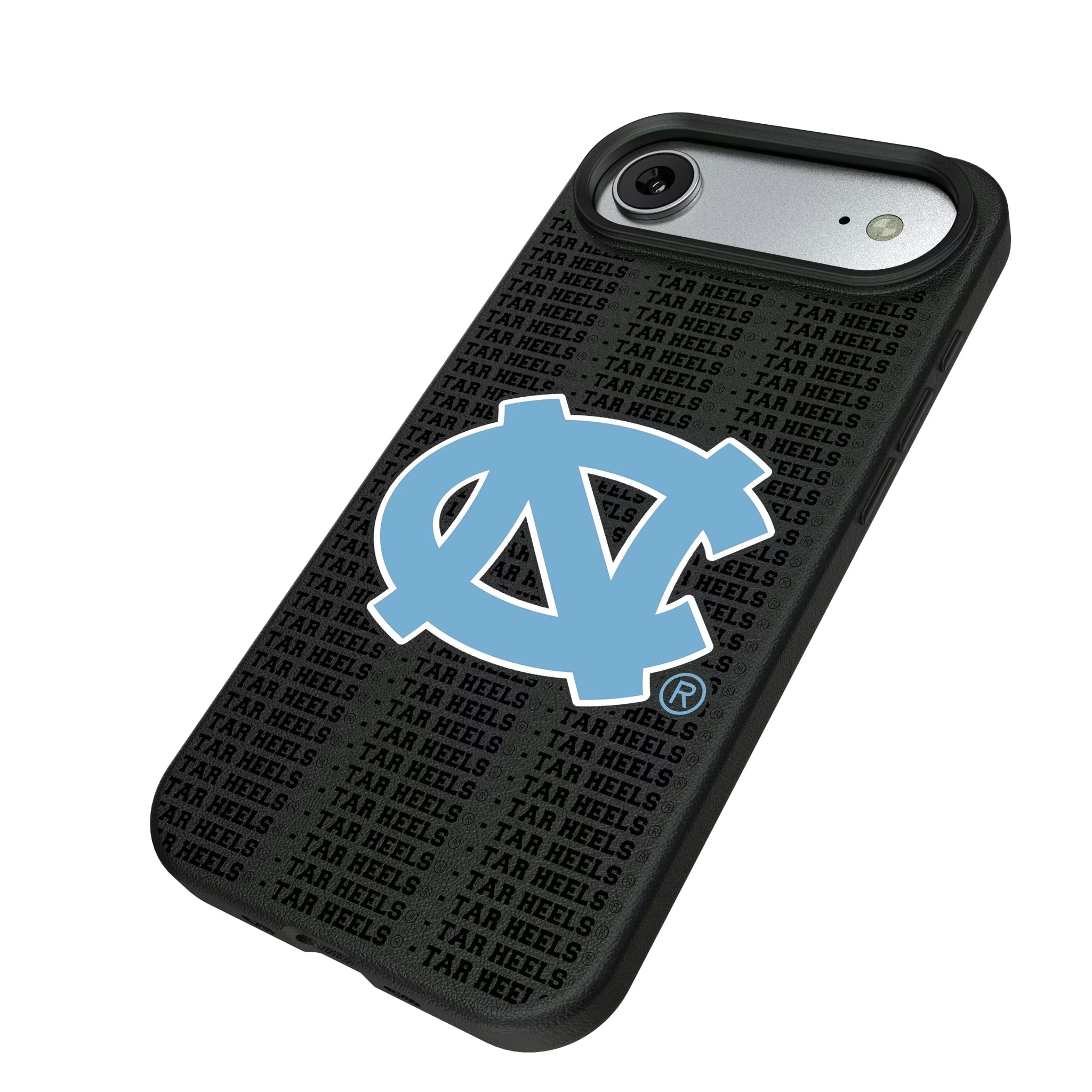 University of North Carolina Tar Heels Text Backdrop MagSafe Compatible Phone Case for Apple iPhone - Sports Gifts, Sports Memorabilia, Sports Collectibles, Fan Shop