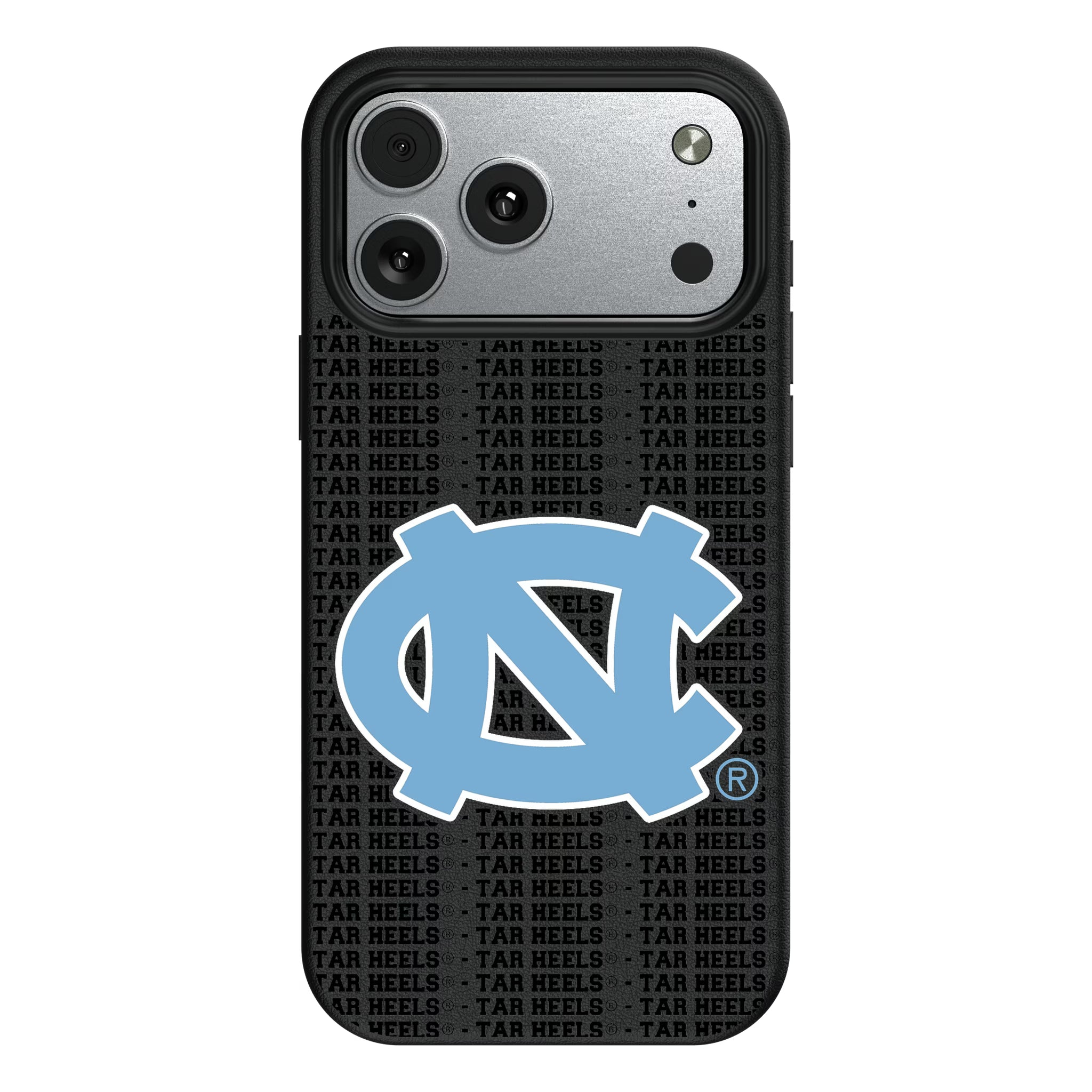 University of North Carolina Tar Heels Text Backdrop MagSafe Compatible Phone Case for Apple iPhone - Sports Gifts, Sports Memorabilia, Sports Collectibles, Fan Shop