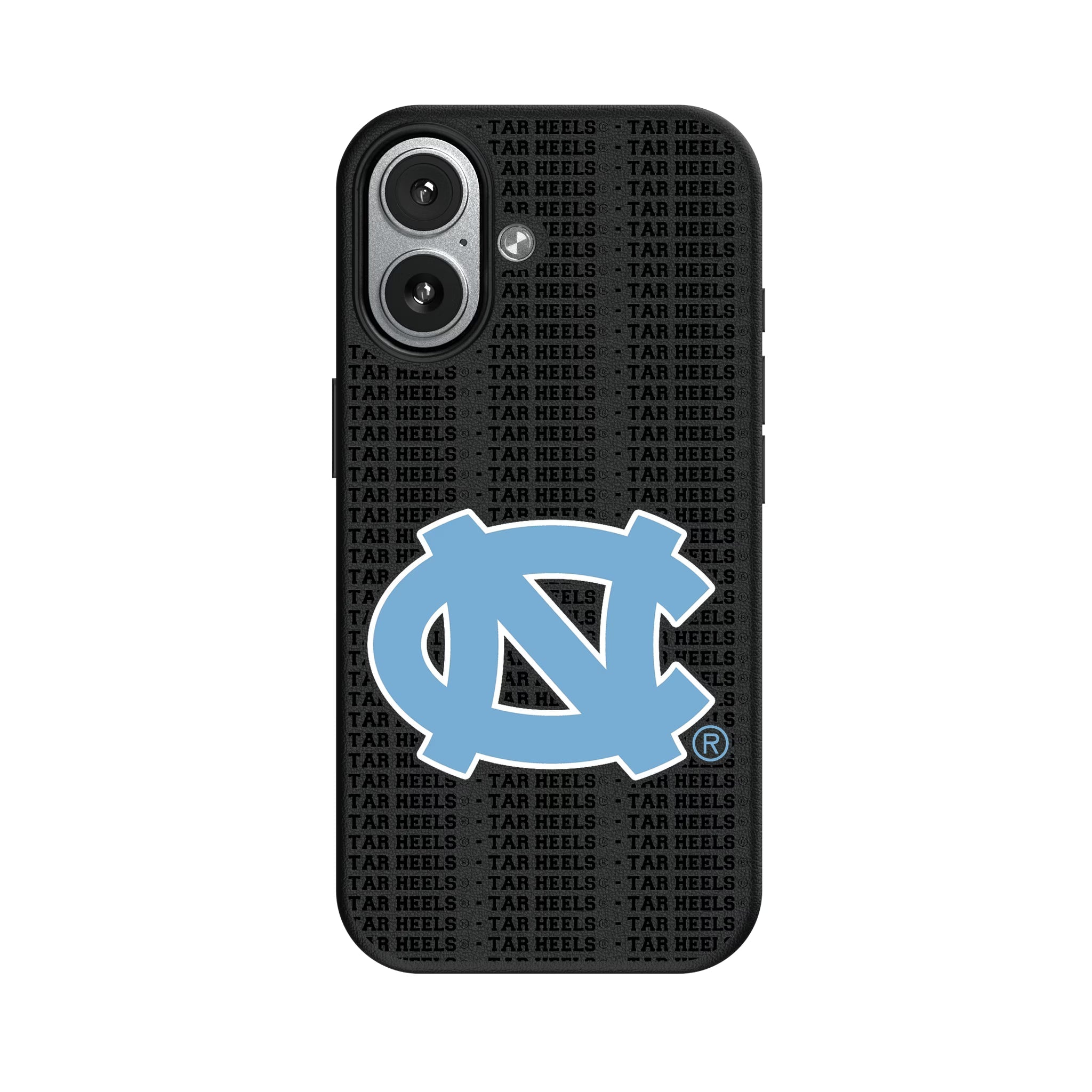 University of North Carolina Tar Heels Text Backdrop MagSafe Compatible Phone Case for Apple iPhone - Sports Gifts, Sports Memorabilia, Sports Collectibles, Fan Shop