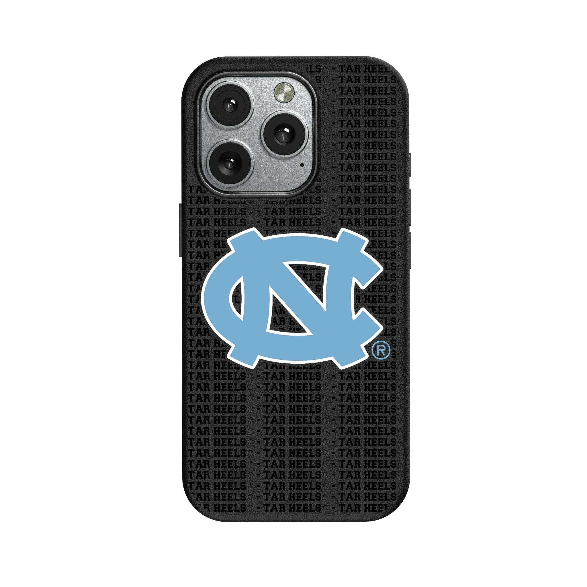 University of North Carolina Tar Heels Text Backdrop MagSafe Compatible Phone Case for Apple iPhone - Sports Gifts, Sports Memorabilia, Sports Collectibles, Fan Shop