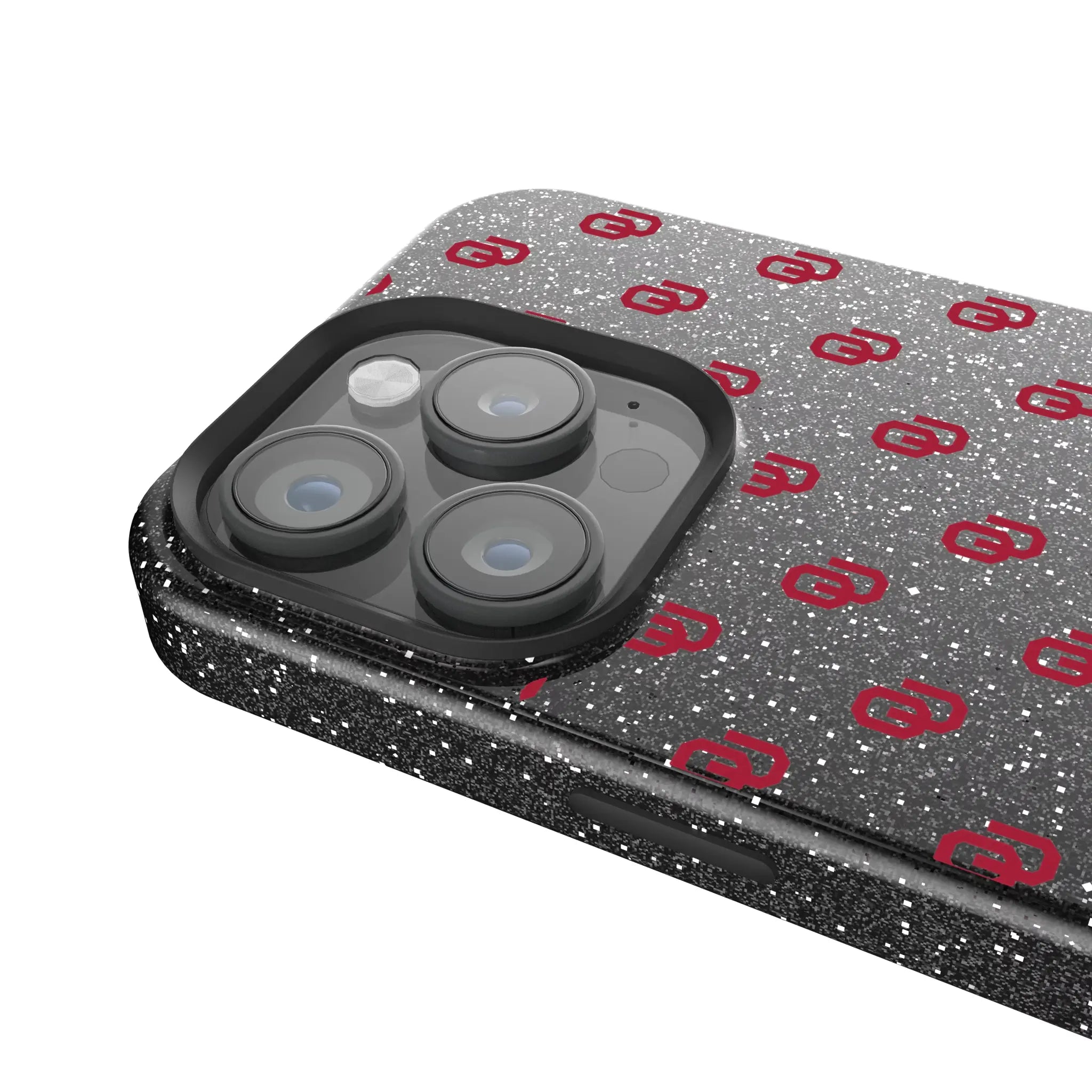 University of Oklahoma Sooners Fashion Pattern Bling Phone Case for Apple iPhone