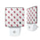 University of Oklahoma Sooners Fashion Pattern Night Light 2-Pack