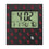 University of Oklahoma Sooners Fashion Pattern Wall Clock