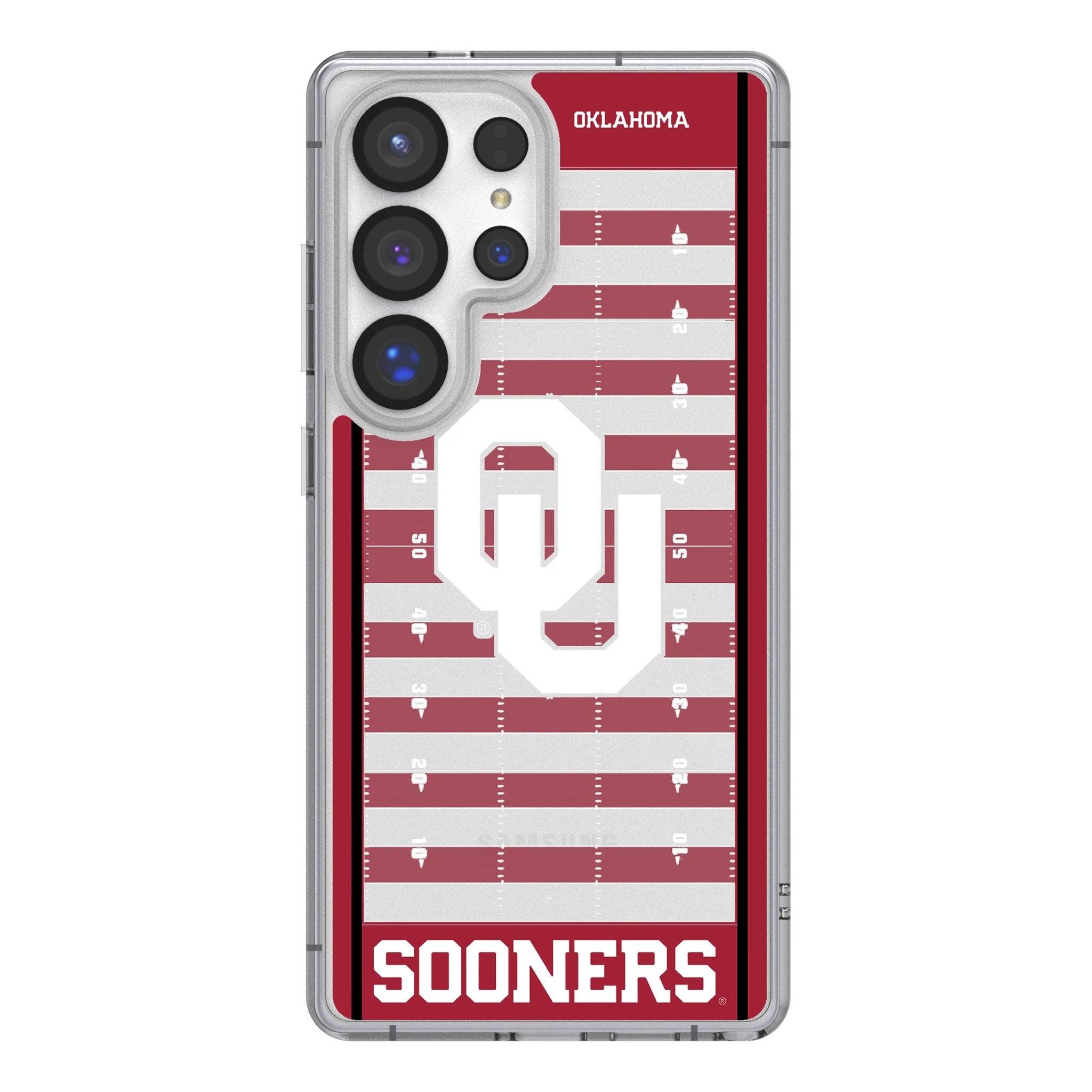 University of Oklahoma Sooners Field Clear Phone Case for Samsung Galaxy