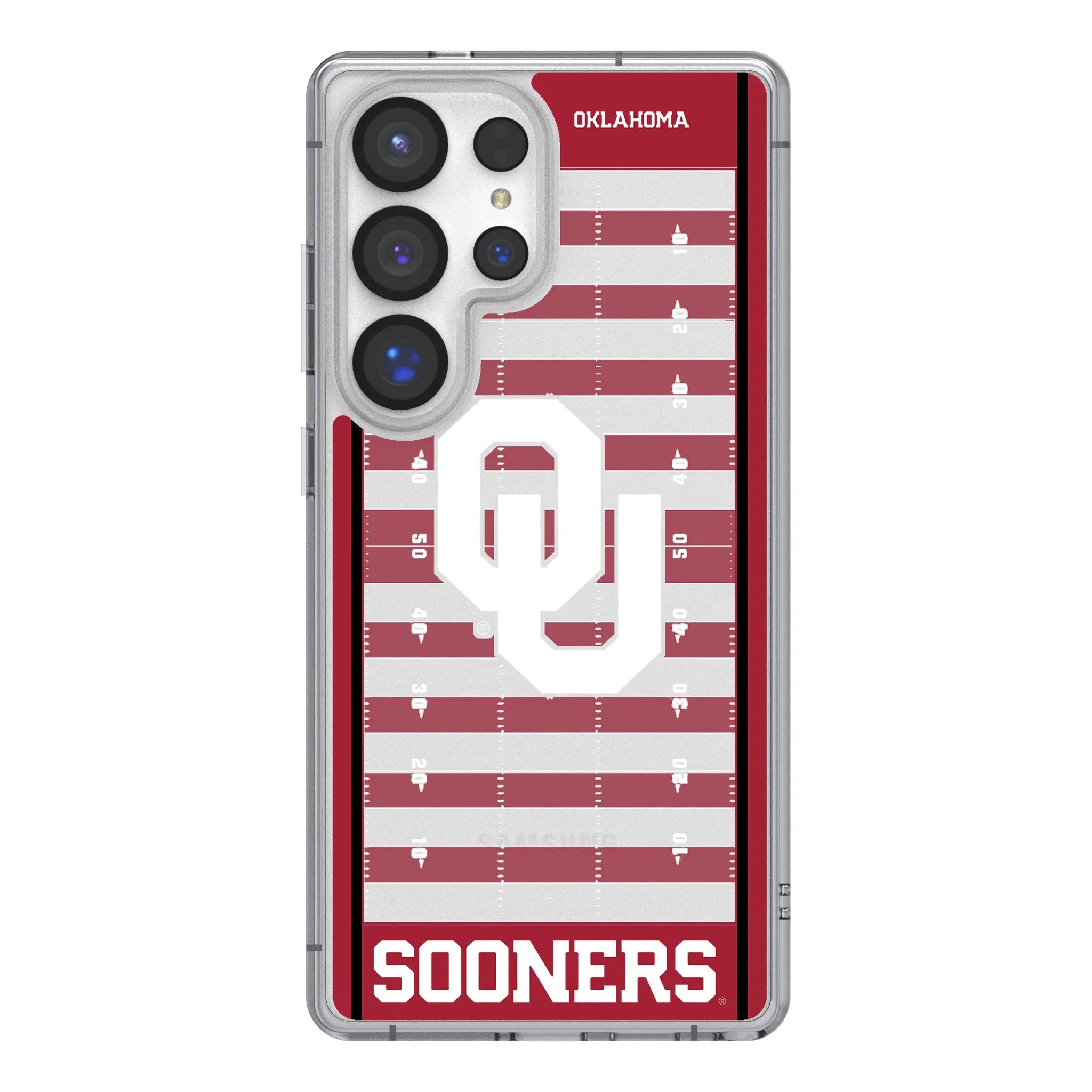 University of Oklahoma Sooners Field Clear Phone Case for Samsung Galaxy